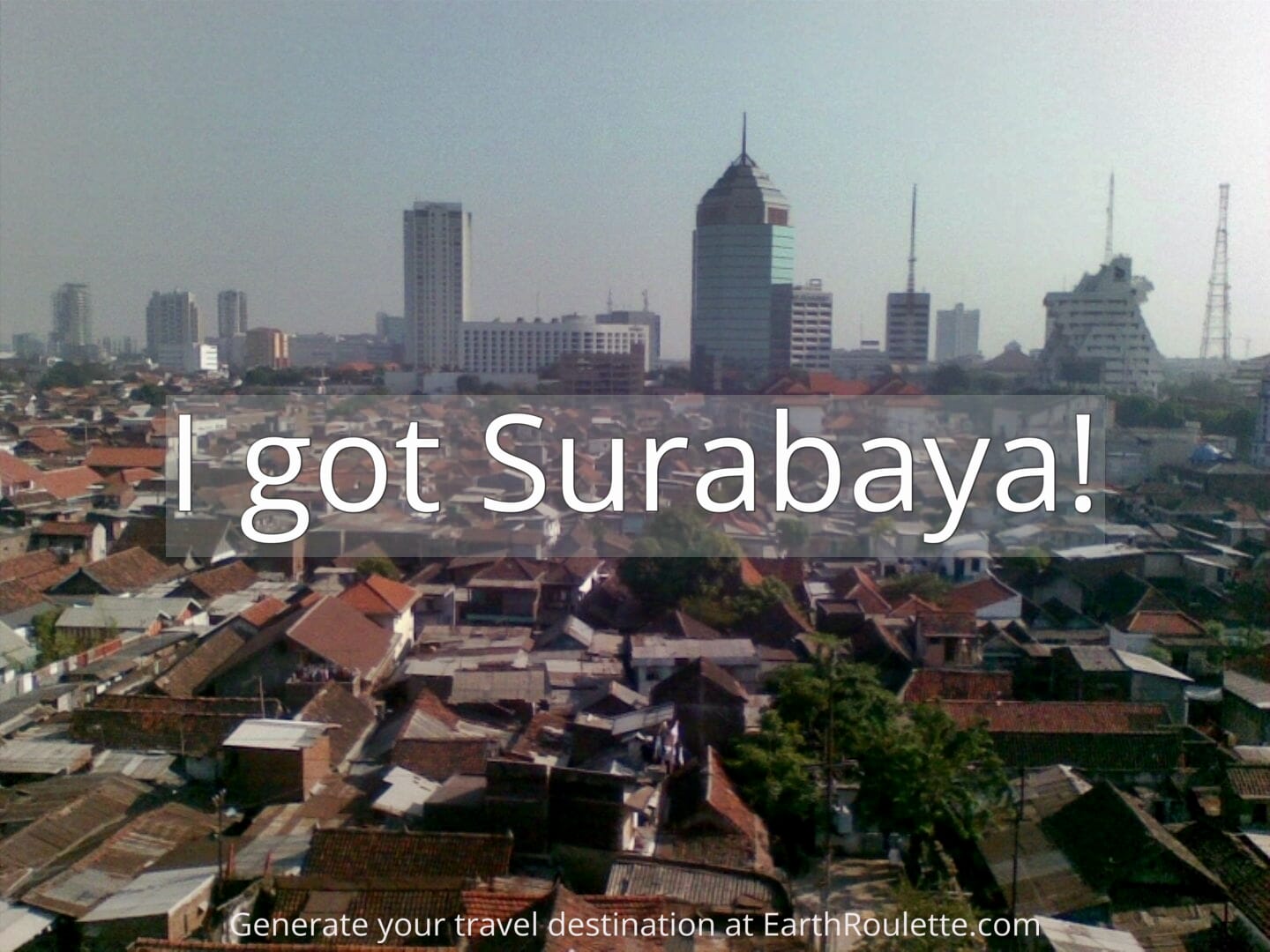Surabaya Travel Guide, Photos & Videos, Things to do & see Earth Roulette